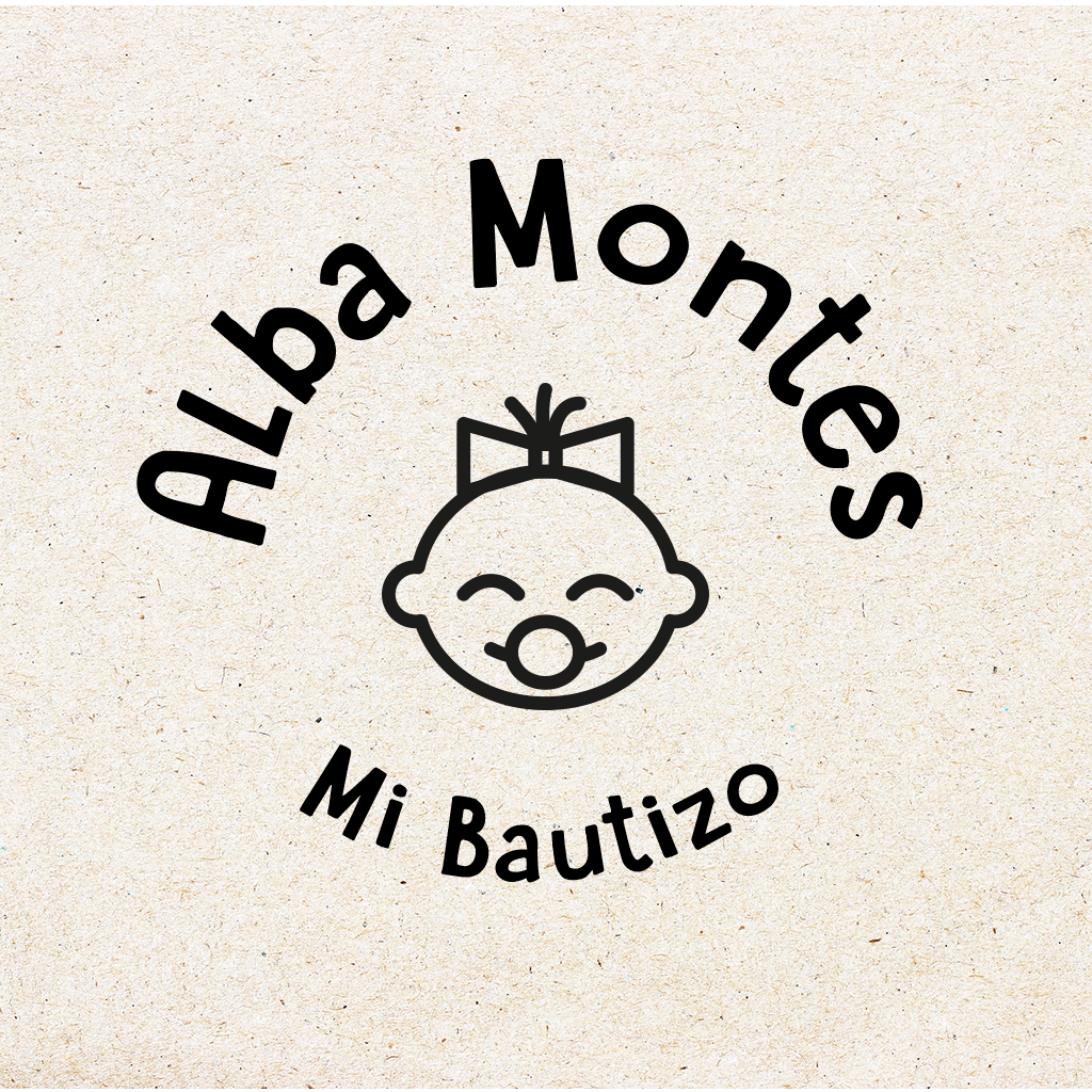 Sello para Bautizo Personalizado "Baby Girl"