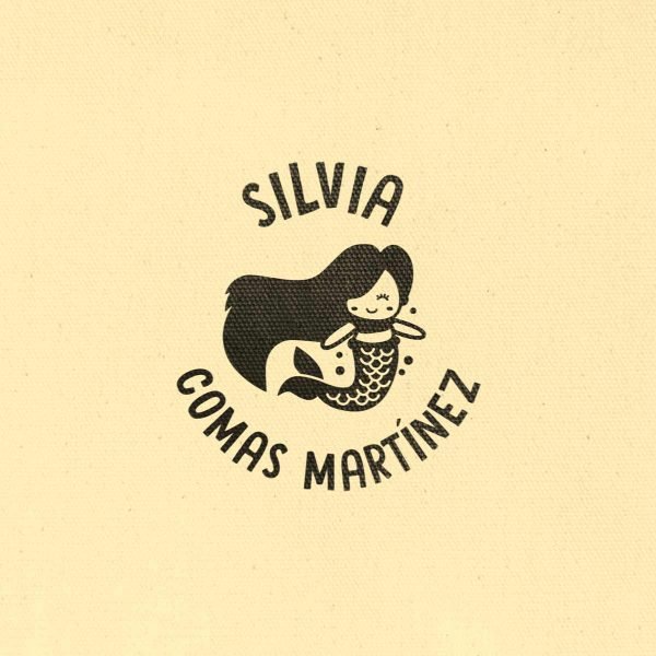 Sello Redondo Fantasía Sirena